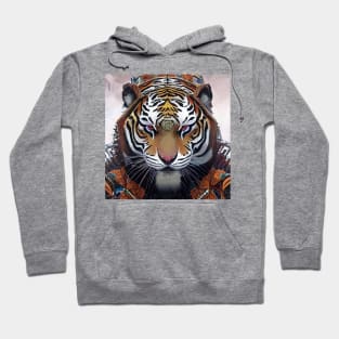 Tiger animal ground wild predator Hoodie